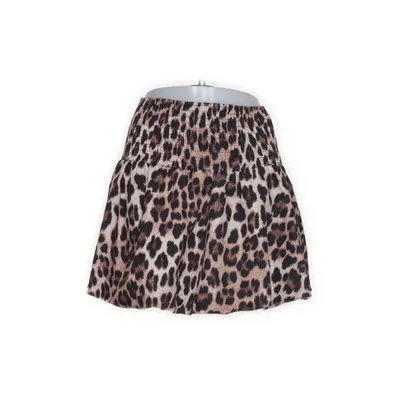 Nederdel (Brun, Sort) fra L&S Elastan, Polyester