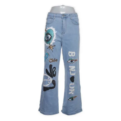 Jeans (Blå, Flerfärgad) från Denim Life Bomull, Elastan, Polyester