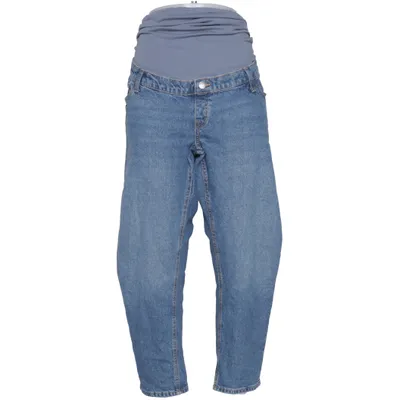 Zwangerschapsjeans (Blauw) van H&M Mama Katoen, Elastaan