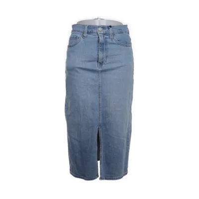Denim skirt (Blue) from Uniqlo Jeans Cotton, Elastane, Polyester