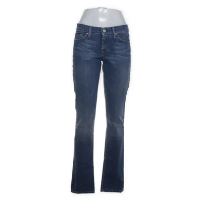 Spijkerbroek (Blauw) van 7 for All Mankind Katoen, Elastaan