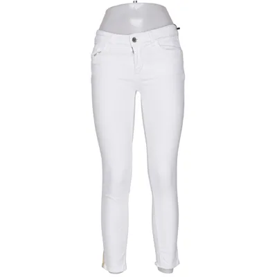 Jeans (White, Gold) from Liu Jo Cotton, Elastane, Polyester