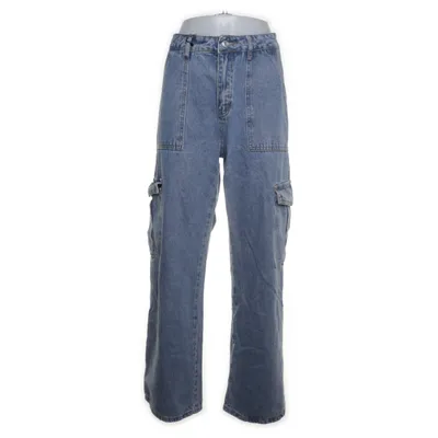 Cargobyxor (Blå) från Shein Bomull, Polyester