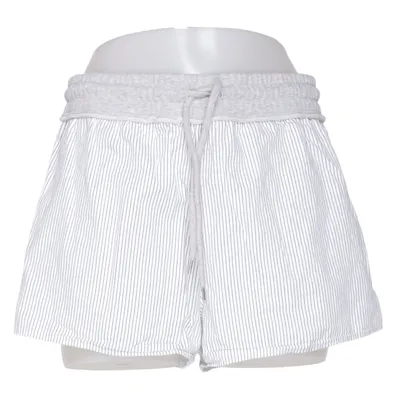 Pajama shorts (White, Gray) from Zara Cotton