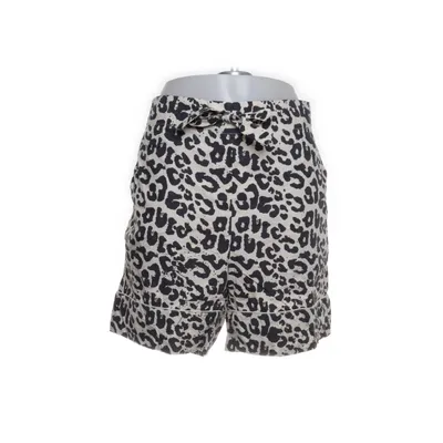 Korte broek (Beige, Zwart) van Vivi Mari Katoen, Tencel