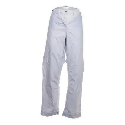 Chinos (Blå, Hvid) fra Mia Linea Bomuld, Elastan