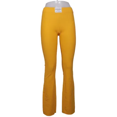 Palazzo pants (Yellow) from Casall Elastane, Polyamide