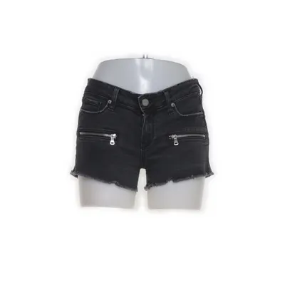 Jeansshorts (Grå) från Paige Bomull, Elastan