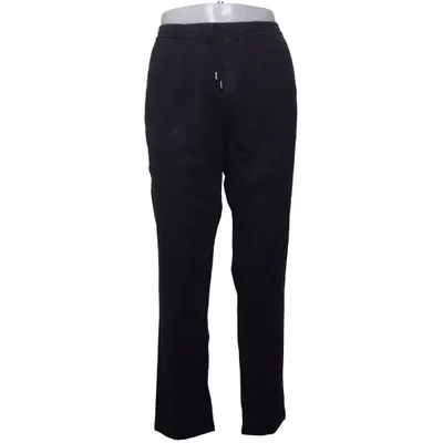 Chinos (Blauw) van Boggi Katoen, Elastaan, Lyocell