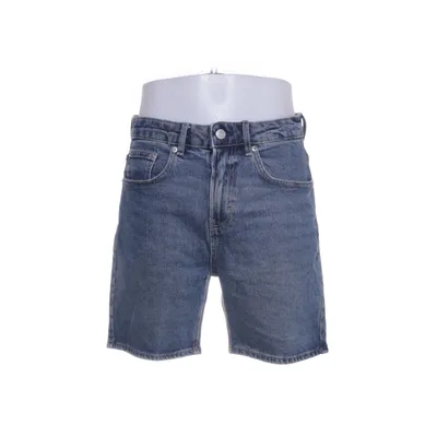 Denim shorts (Blauw) van Zara Katoen, Elastaan