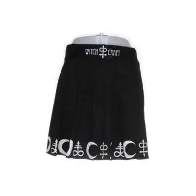 Kjol (Svart, Vit) från Restyle Bomull, Elastan