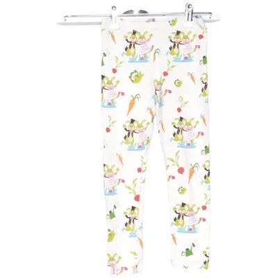 Legging (Blanc, Multicolore) de Liseberg Coton, Élasthane