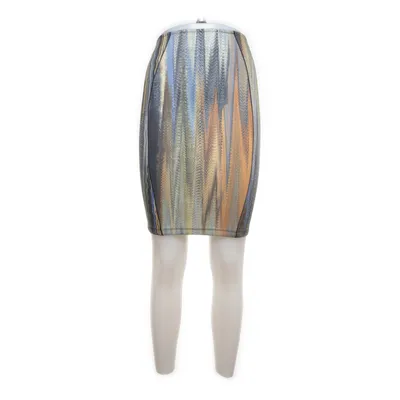 Rok (Zwart, Meerkleurig) van H&M Polyester, Elastaan