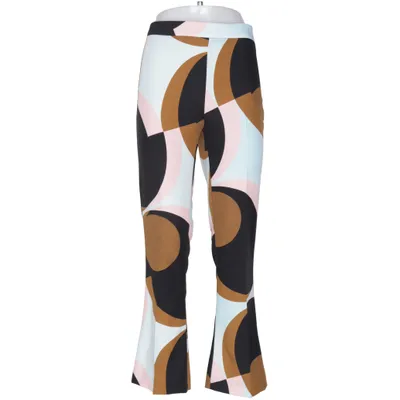 Broek (Zwart, Bruin, Roze) van Zara Elastaan, Polyester