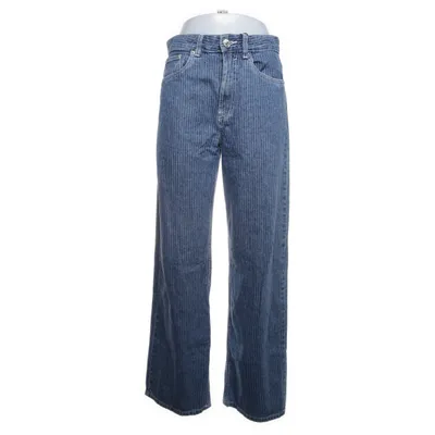Jeans (Blå, Hvid) fra Pull & Bear Bomuld