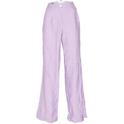 Palazzo broek (Lila) van Fishbone Polyester, Viscose