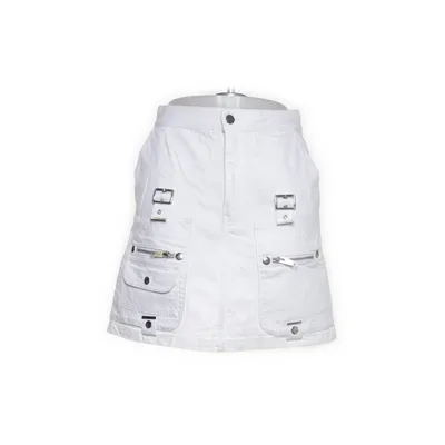 Jupe en jean (Blanc) de The Kooples