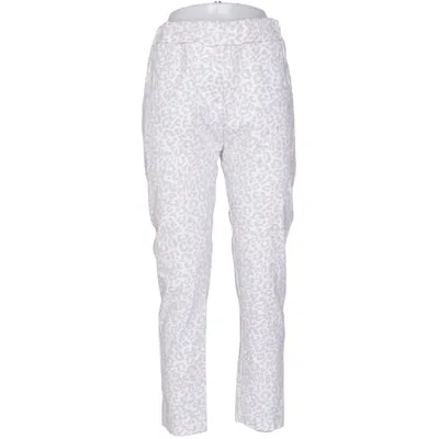 Pantalon (Blanc, Gris) de Mirelle Élasthane, Polyamide, Viscose