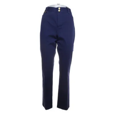 Bukser (Blå) fra Lauren Ralph Lauren Bomuld, Elastan