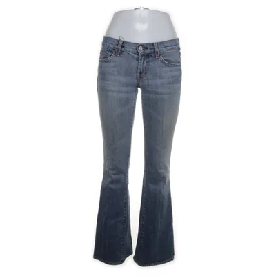 Jeans (Blå) från 7 for All Mankind Bomull, Polyuretan