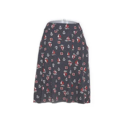 Kjol (Blå, Flerfärgad) från King Louie Elastan, Viskos