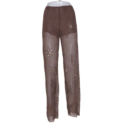 Broek (Bruin) van Zara Elastaan, Polyamide