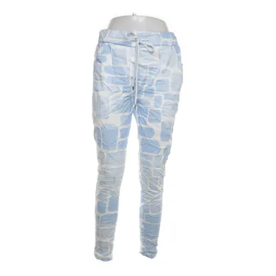 Pants (Blue, White) from Made in italy Viscose, Nylon, Elastane