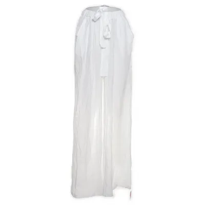 Palazzo broek (Wit) van PrettyLittleThing Polyester, Viscose