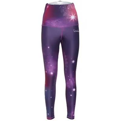 Sportleggings (Lila, Pink, Mehrfarbig) von Winshape Elasthan, Polyester
