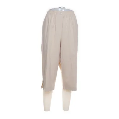 Pantacourt (Beige) de Trevira Élasthane, Polyester, Viscose