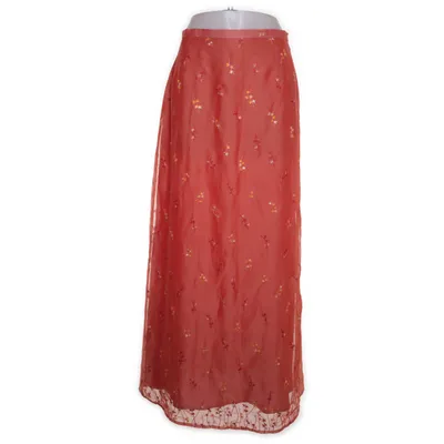 Maxi nederdel (Rød) fra Charlotte Sparre Polyamid, Silke, Viscose