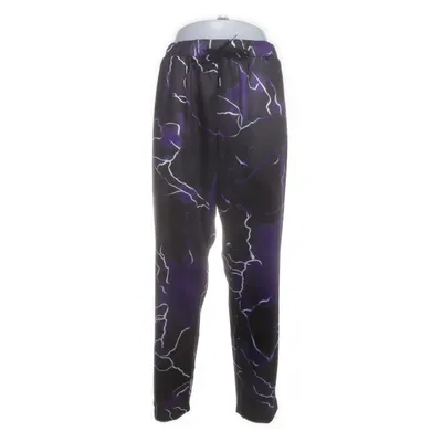Hose (Schwarz, Lila) von Shein Elasthan, Polyester