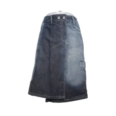 Denim skirt (Blue) from Zizzi Jeans Cotton