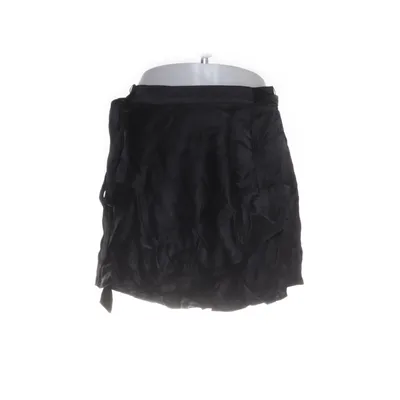 Wikkelrok (Zwart) van Bershka Viscose