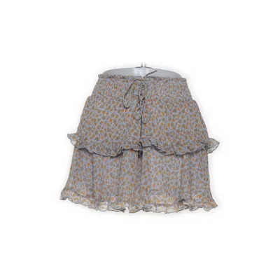Skirt (Blue, Multicolored) from Stradivarius
