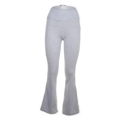 Broek (Grijs) van Bershka Katoen, Elastaan, Polyester