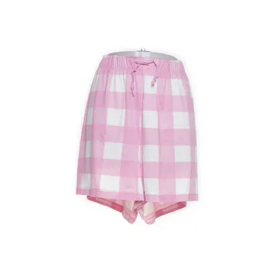 Pyjamasshorts (Rosa, Vit) från Hema Elastan, Polyester