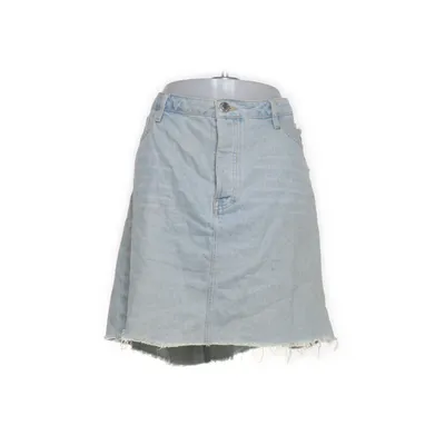 Denim skirt (Blue) from River Island Cotton