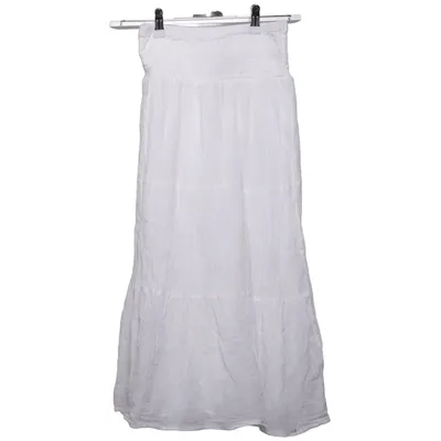 Maxi rok (Wit) van Gina Tricot Katoen