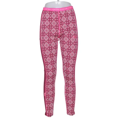 Baselayer-bukser (Pink, Flerfarvet) fra Kari Traa Merinould