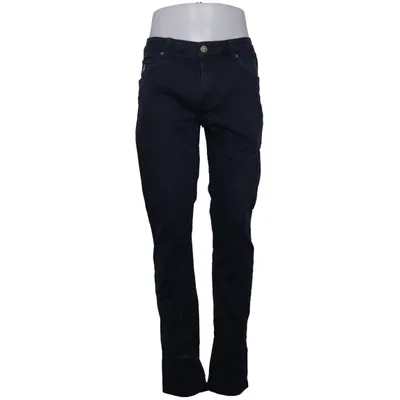 Pantalon (Bleu) de Hansen & Jacob Coton, Élasthane