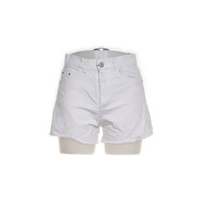 Short en jean (Blanc) de Topshop Moto Coton