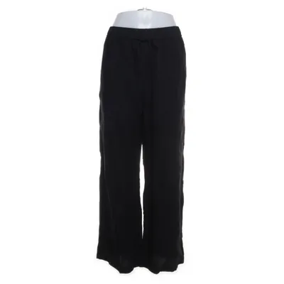 Palazzo pants (Black) from H&M Linen, Polyester, Viscose