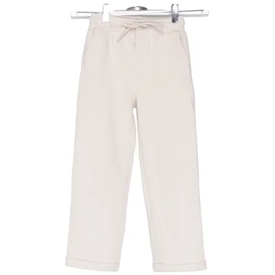 Sweatpants (Beige) from Zara Cotton, Elastane, Polyester