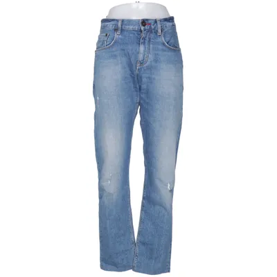 Jeans (Blå) från Tommy Bomull, Elastan