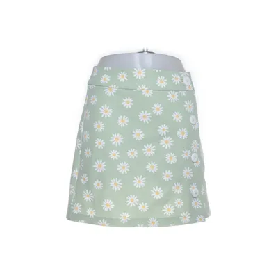 Skirt (Green, Yellow, White) from Clockhouse Elastane, Polyester