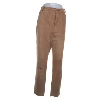 Läderbyxor (Brun) från Collection Acetat, Skinn