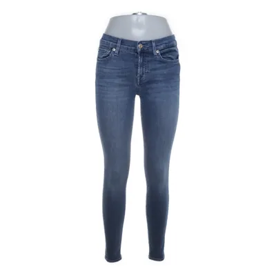 Spijkerbroek (Blauw) van 7 for All Mankind Katoen, Elastaan
