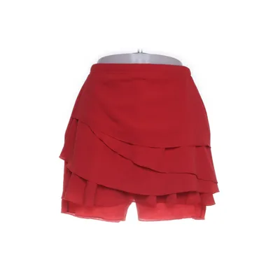 Skort (Rood) van Boohoo Elastaan, Polyester