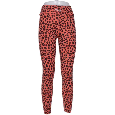 Sportleggings (Rot, Schwarz) von Hey Honey Elasthan, Polyamid